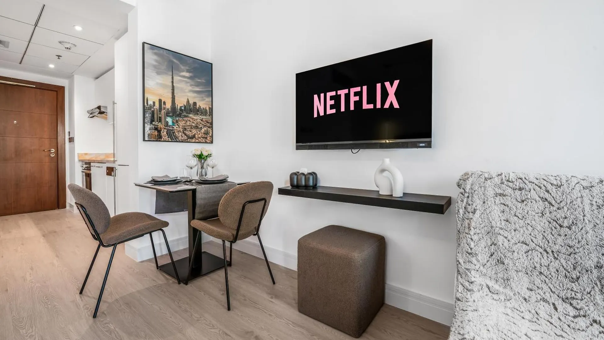 Luxueux Studio, Top Emplacement Dubai Appartement